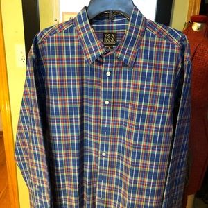 JoS A Banks Travelers collection tailor fit shirt